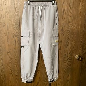 Pockets Cargo Pants Casual Jogger Trousers Tide Harajuku Streetwear